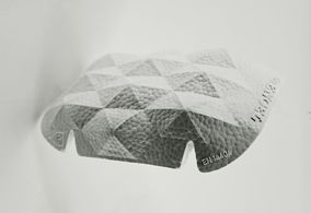 Knieschutzkissen mit besonderem Aufprallverhalten