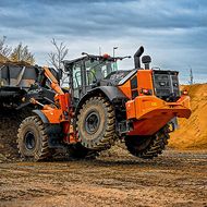 Das SBM-Team im Baggertraining