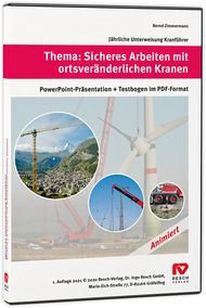 Resch-Verlag: Sicheres Arbeiten mit ortsveränderlichen Kranen