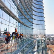 Wer hat das Zeug zum Industriekletterer?