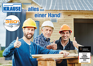 KRAUSE 360&deg; competence: Ganzheitliche Steigtechnik-Kompetenz f&uuml;r sichere und effiziente Arbeitsprozesse 
