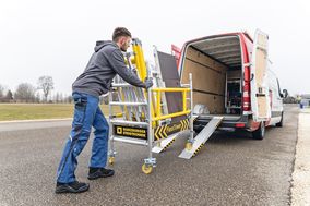 Munk: »FlexxTower«: Schnell und sicher zum Ein-Personen-Gerüst