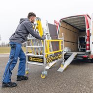 Munk: »FlexxTower«: Schnell und sicher zum Ein-Personen-Gerüst