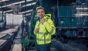 Sichtbar auch bei schlechtem Wetter