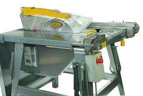 AVOLA: Neue Baustellen- Tischkreissäge  und mahnende Worte