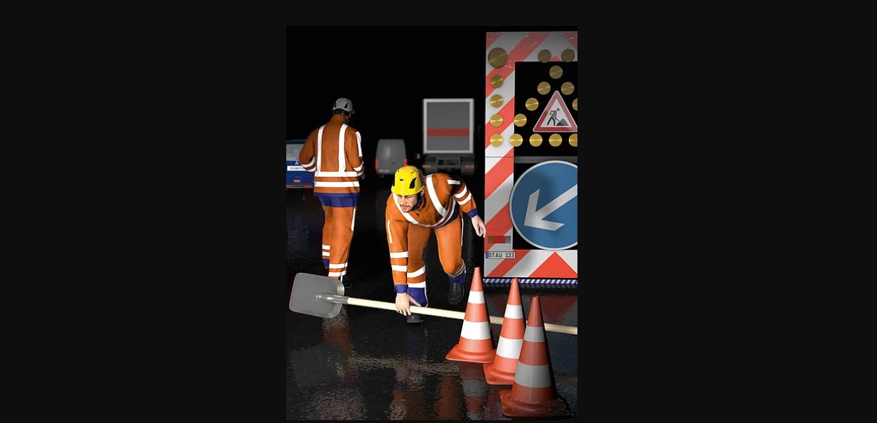 Sichtbar auf der Baustelle