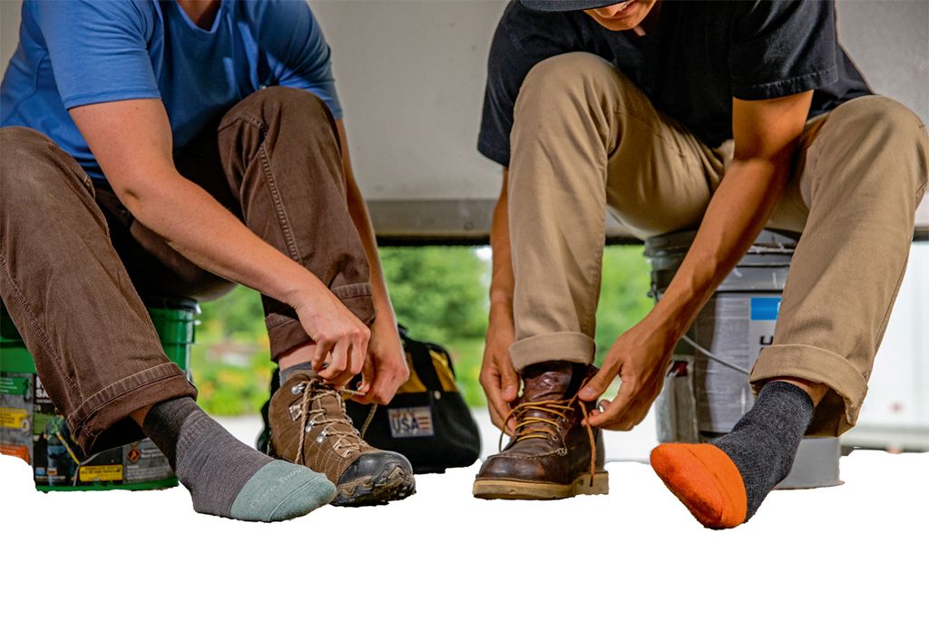 Tragekomfort beginnt bei den Socken