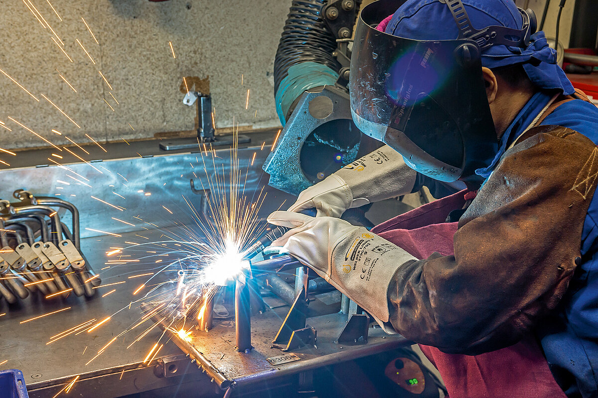 Sicher schweißen mit Komfort